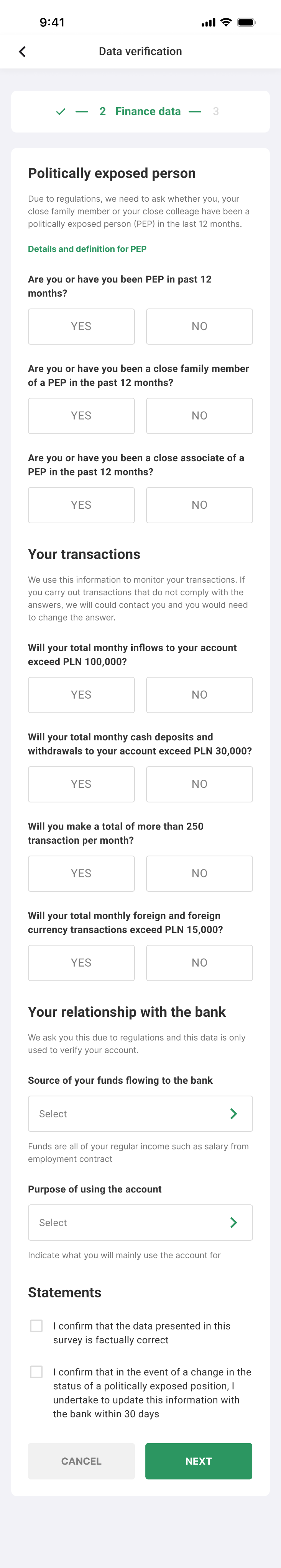 Form questions with micro-copy